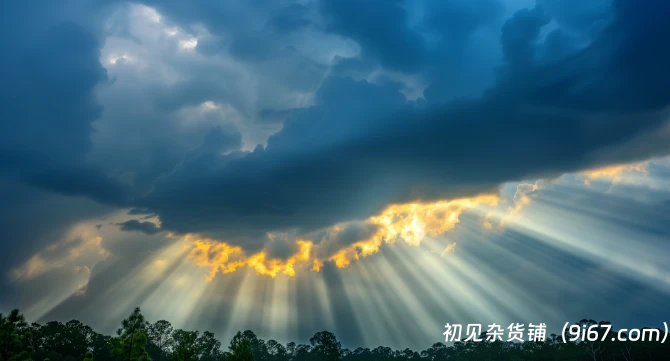 设计资源丨PS插件 一键添加丁达尔特效光束插件|初见杂货铺