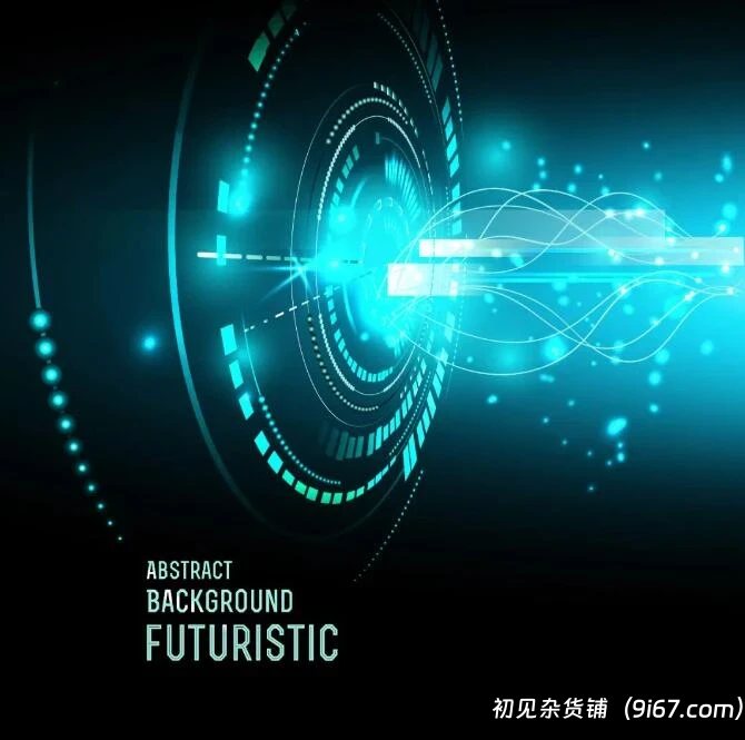 设计资源丨28个全息高级未来科技HUD矢量图Ai源文件设计素材 可编辑插图1