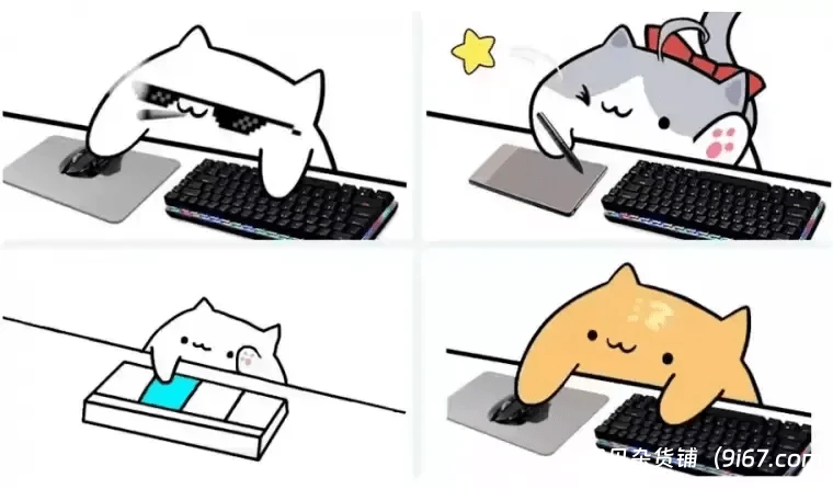 电脑工具丨B站超火小工具！大主播人手必备桌宠键盘鼠标显示小工具，附带12款萌皮肤插图3