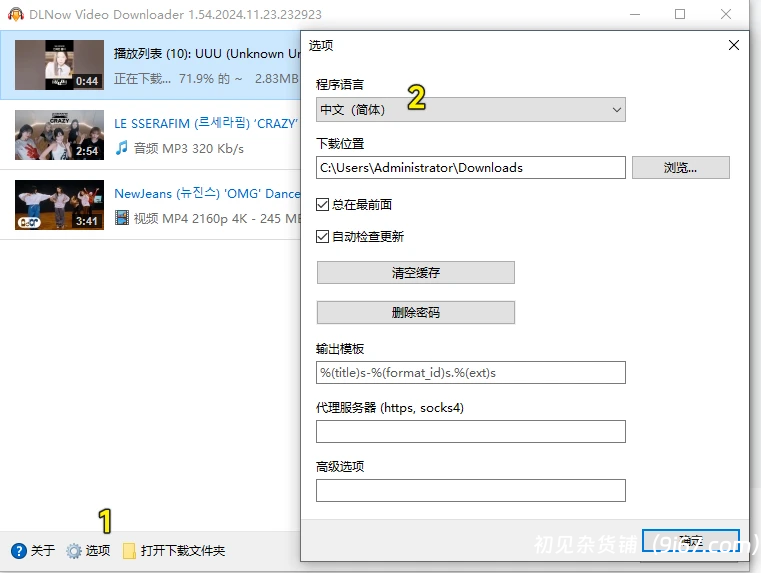 电脑工具丨Youtube最新下载器！支持4K画质解析，粘贴一键下载，无广告免登陆使用插图2