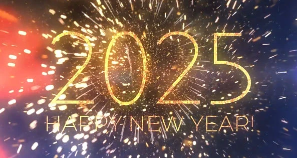 设计资源丨2025新年春节时钟倒计时AE模板片头 New Year Countdown 2025（可改2026）|初见杂货铺
